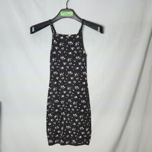 Bluenotes Floral Spaghetti Strap Summer Stretch Dress Size XS